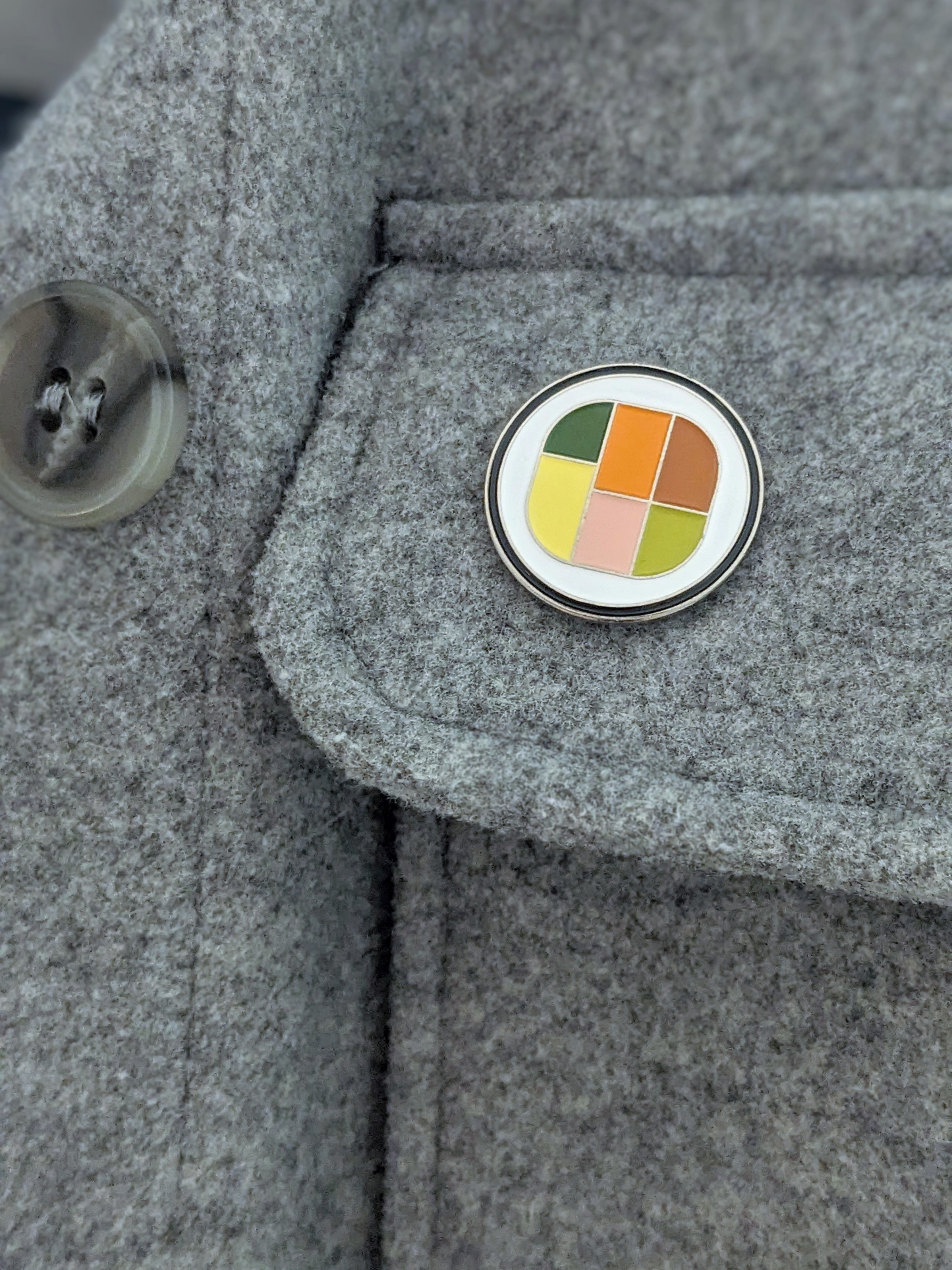 Gimbap Gang™, Enamel Pin 1x1", Edition 01